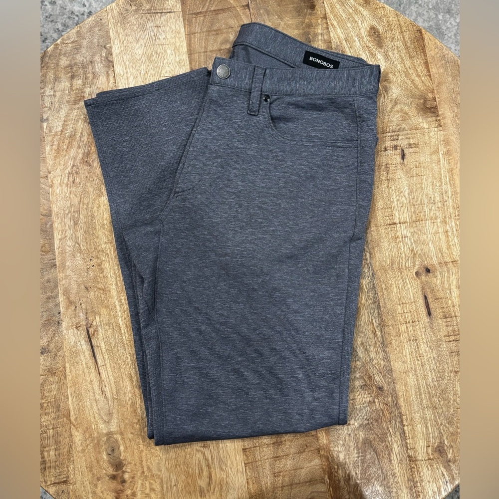 Bonobos Men's Slim Fit Performance 5 Pocket Pants